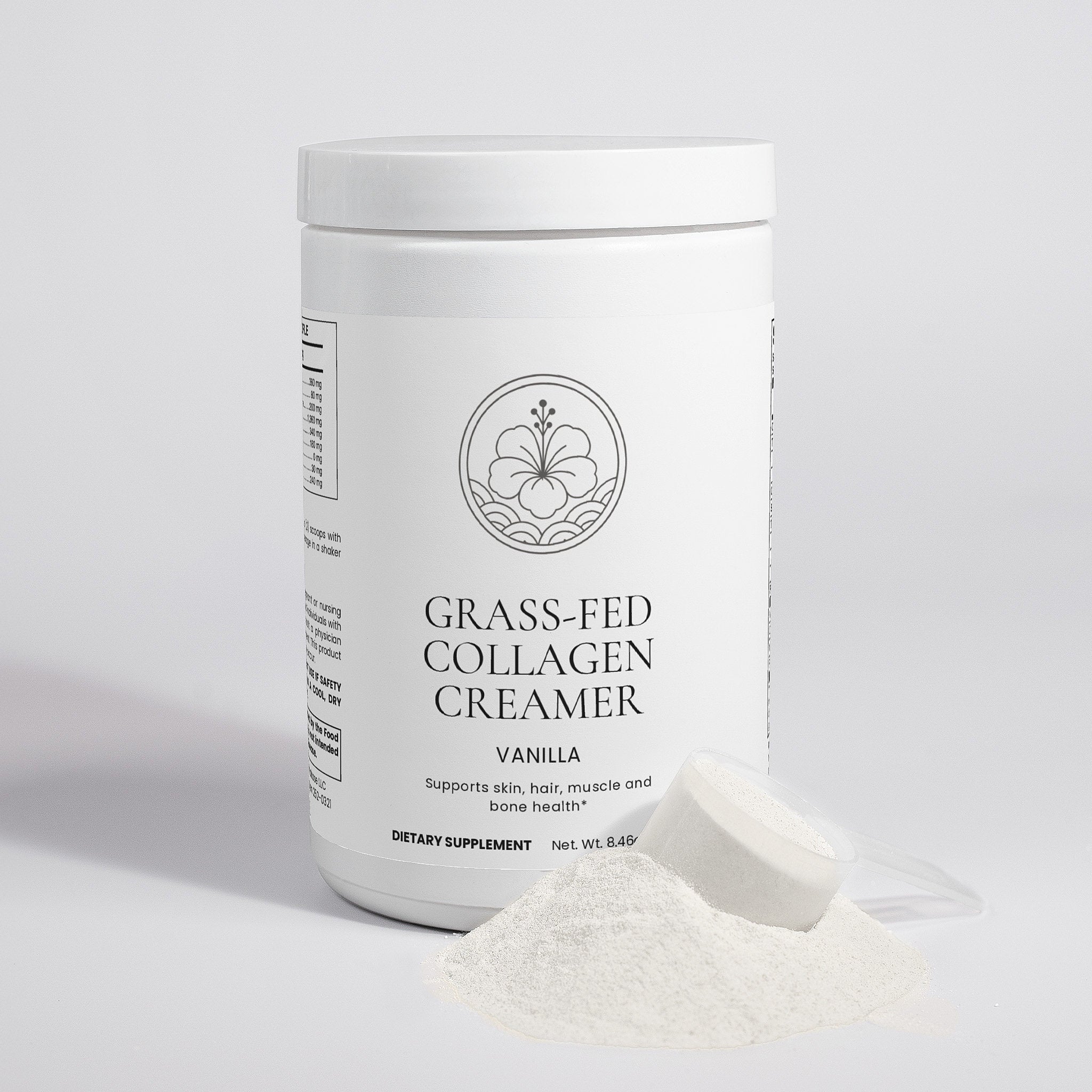 Grass-Fed Collagen Creamer (Vanilla)