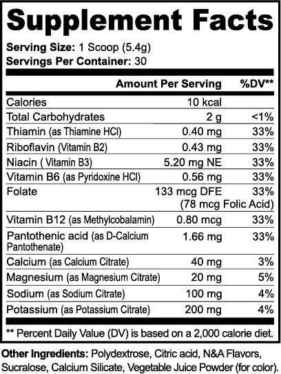 Hydration Powder (Matcha flavor)