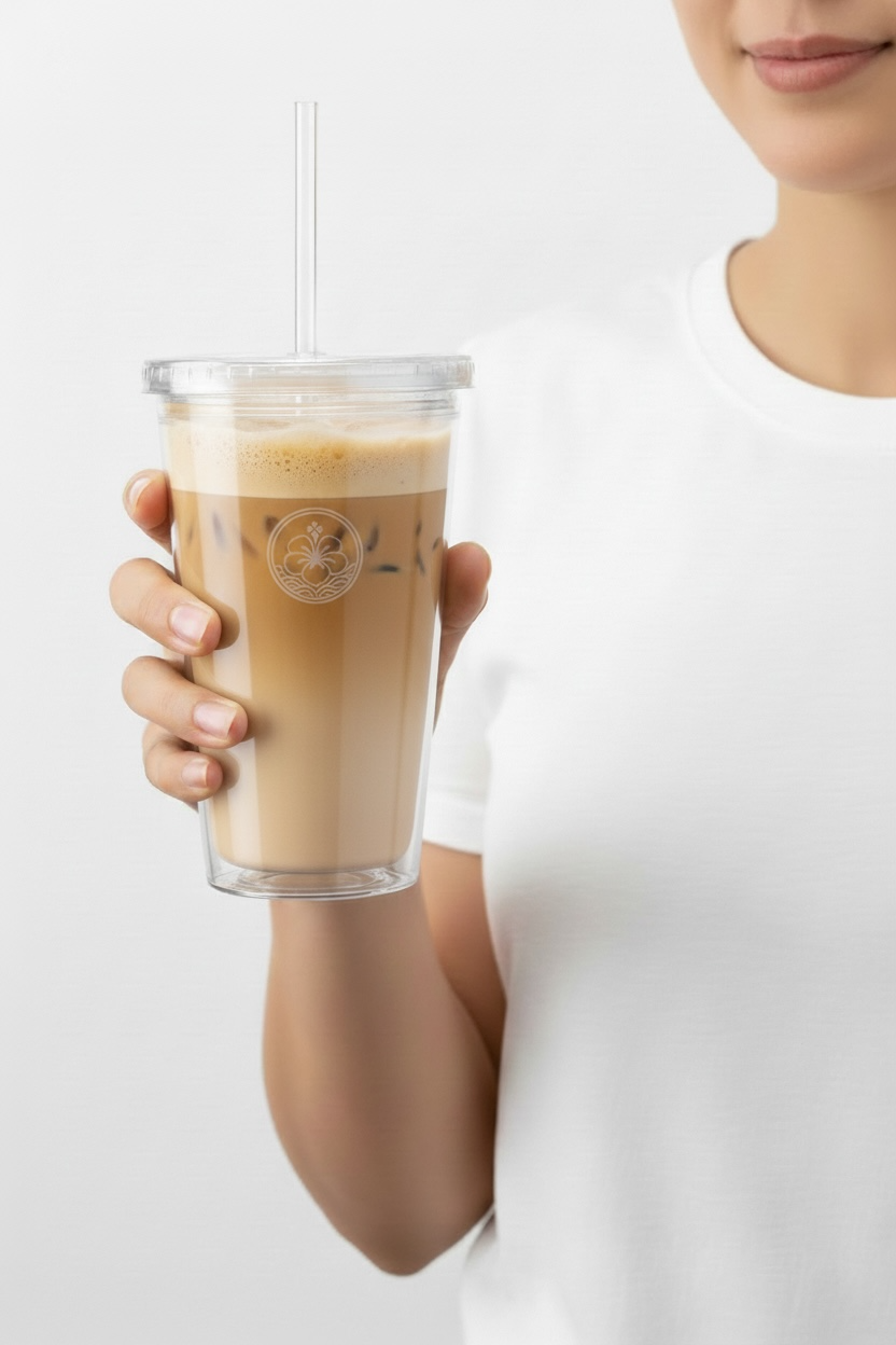 Matchakase Clear Tumbler